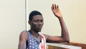 City man remanded for dumping garbage in drainage channel.